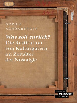 cover image of Was soll zurück?